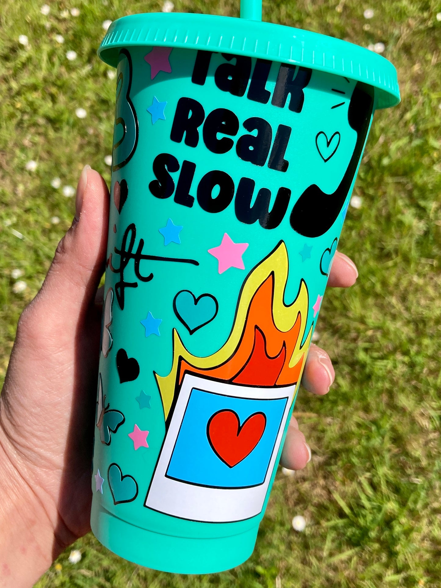 Debut inspired - mint / turquoise cup