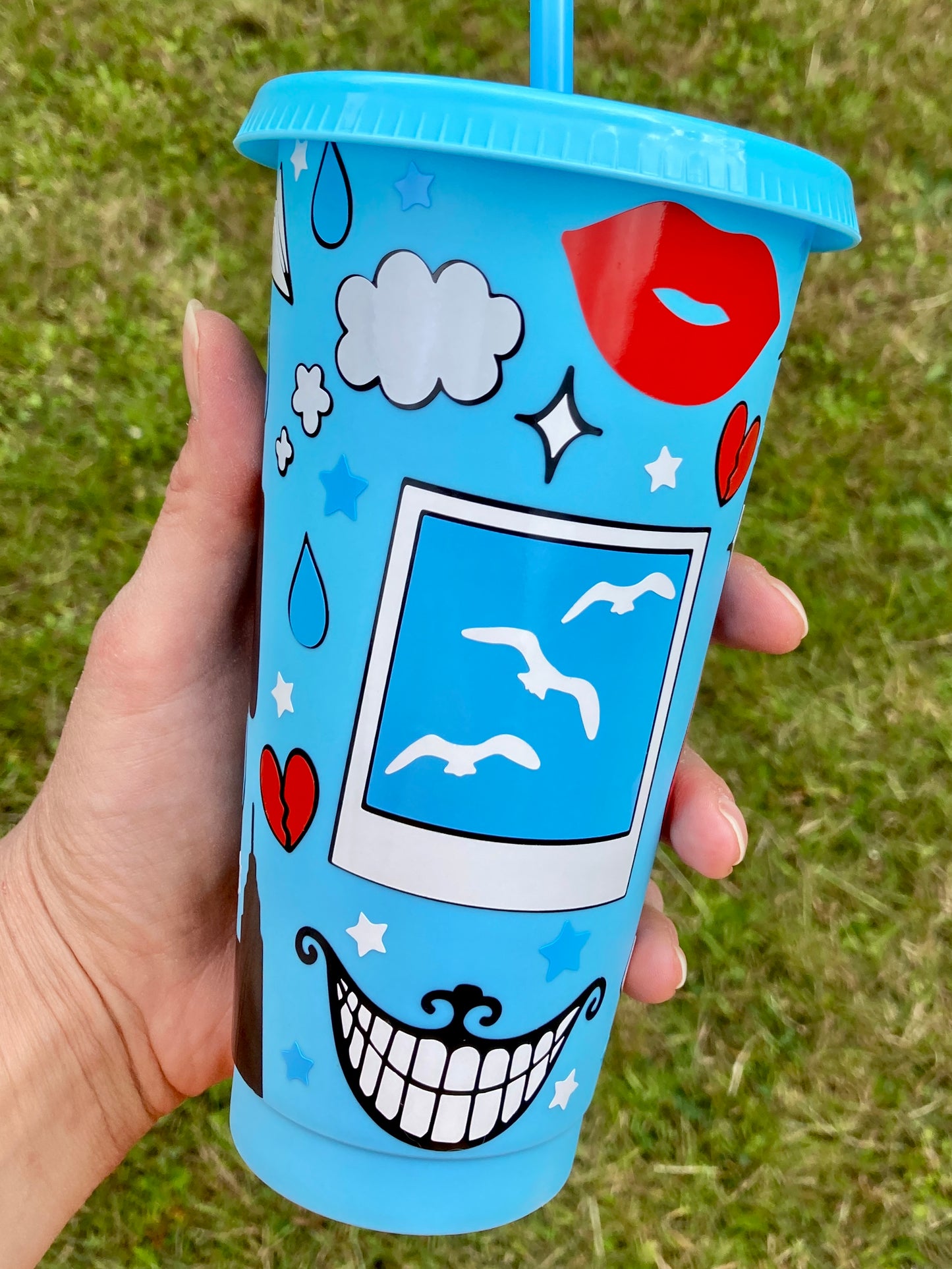 1989 inspired - baby blue cup