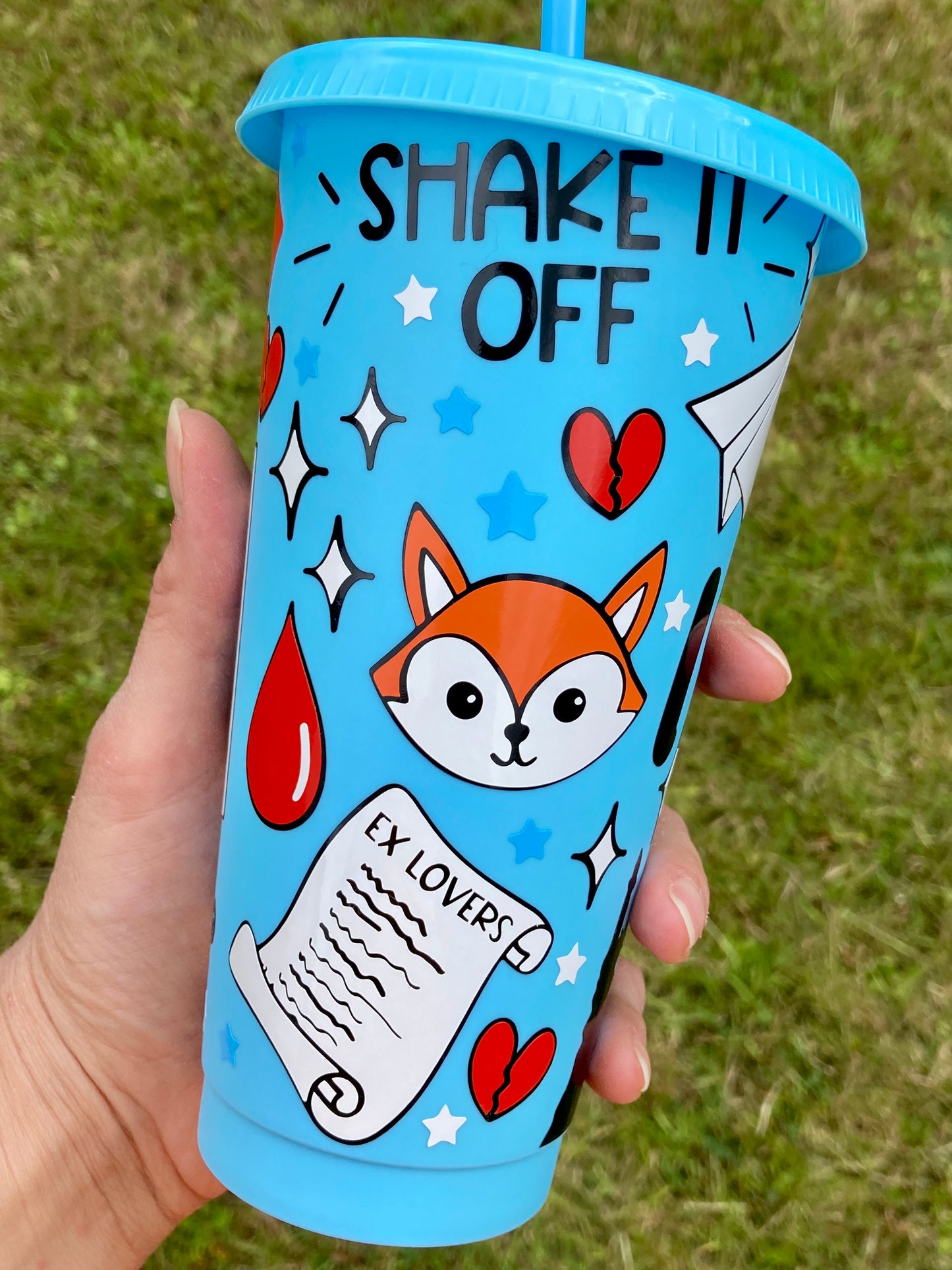 1989 inspired - baby blue cup