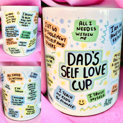 Dad's Self Love cup mug