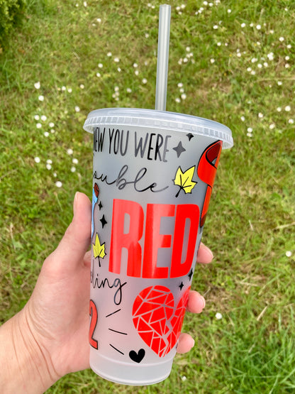 Red inspired - 24oz cold cup
