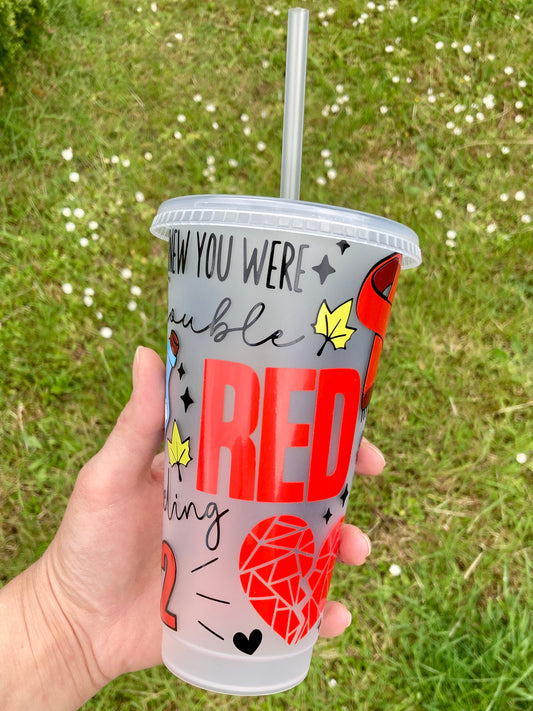 Red inspired - 24oz cold cup