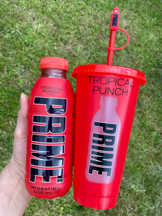 Prime Tropical Punch 24oz cold cup