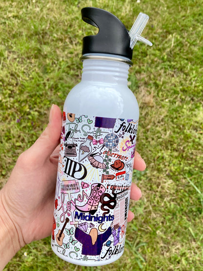 TS albums inspired water bottle 600ml