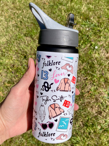 TS albums inspired water bottle 600ml