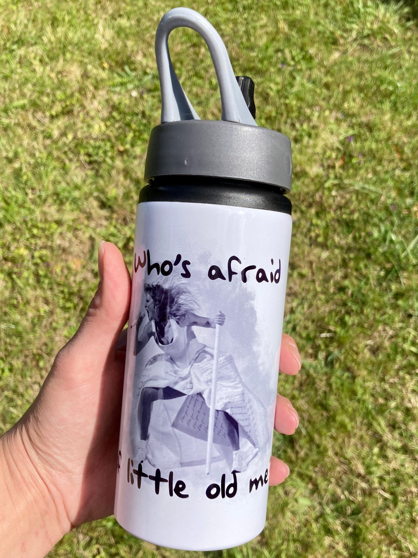 Taylor Swift TTPD lyrics inspired water bottle