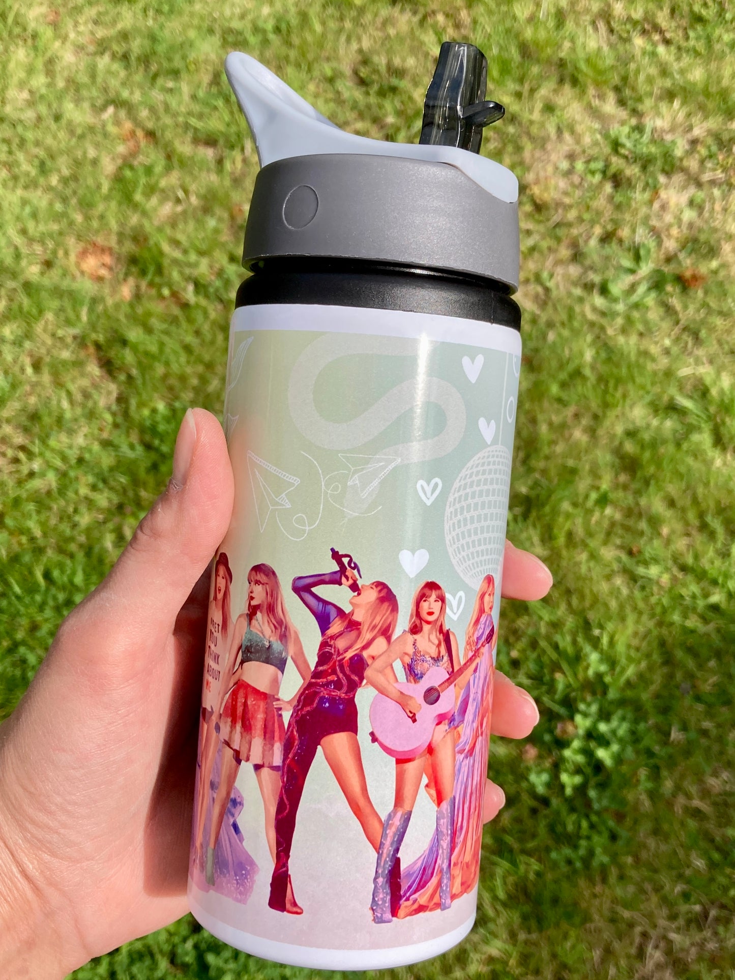 Taylor Swift Eras outfits water bottle 600ml