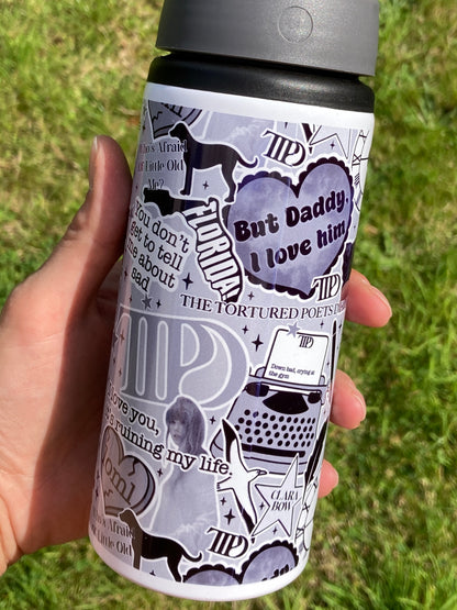 TS TTPD inspired water bottle 600ml