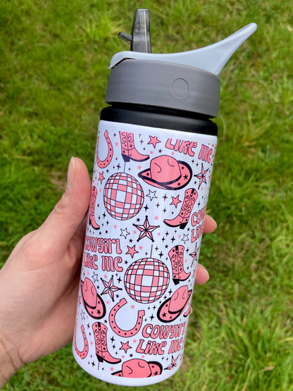 Cowgirl Like Me water bottle