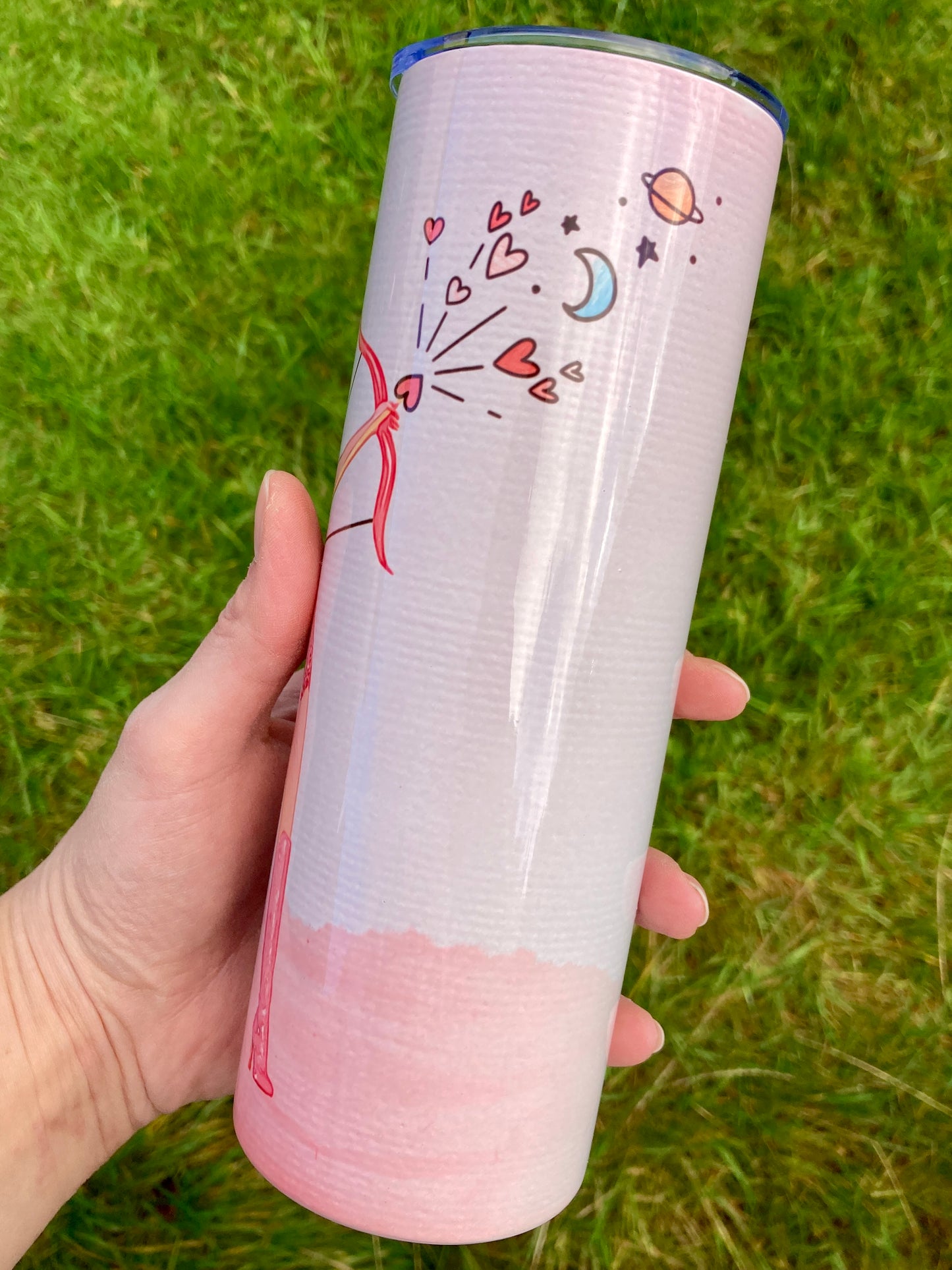 TS Archer inspired skinny tumbler Personalised option available