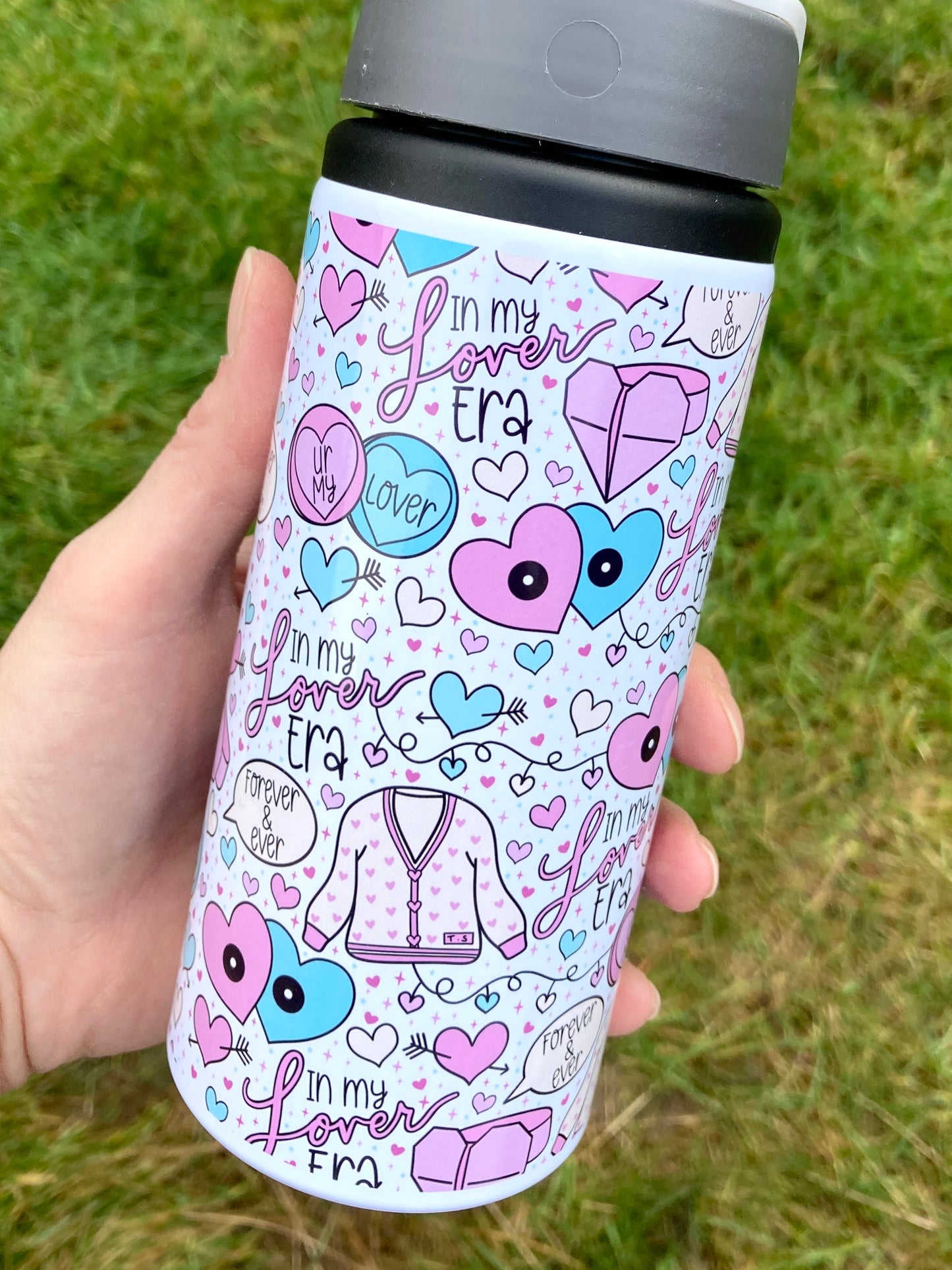 TS Lover vinyl inspired water bottle