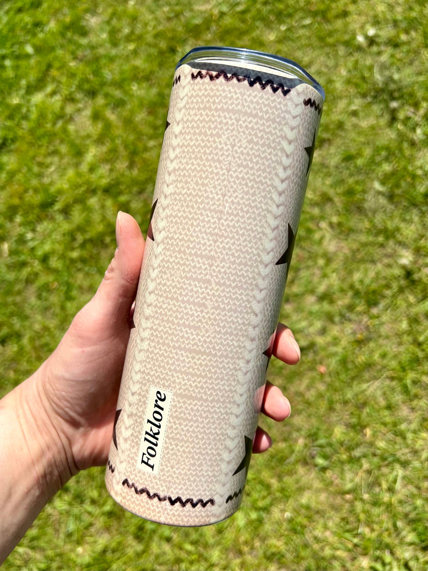 TS Cardigan inspired skinny tumbler