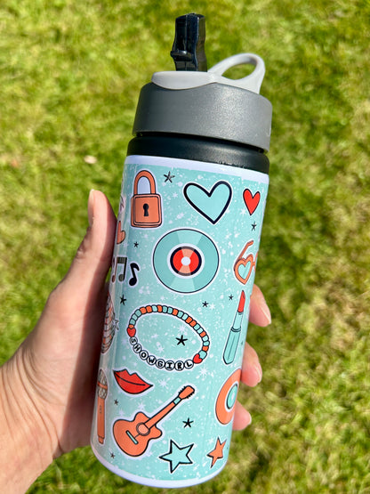 TS Showgirl inspired water bottle mint