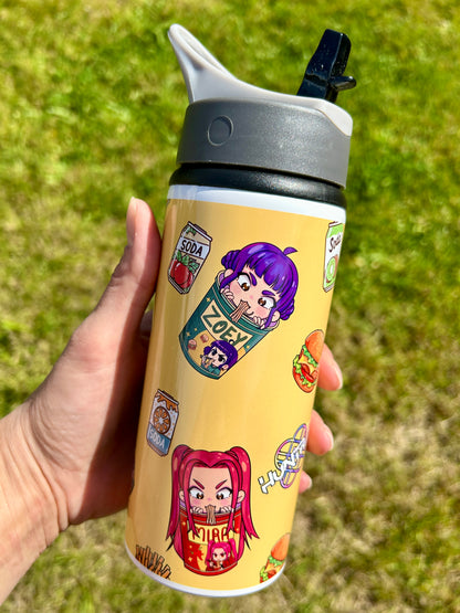 Yellow Ramen 600ml water bottle