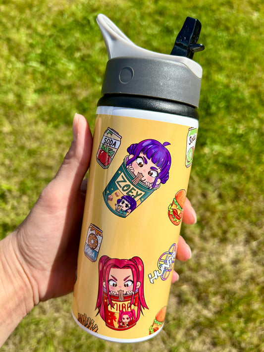 Yellow Ramen 600ml water bottle