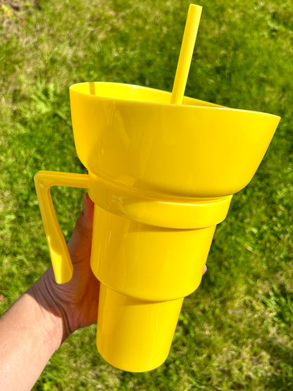 Personalised 2 in 1 Snack cup