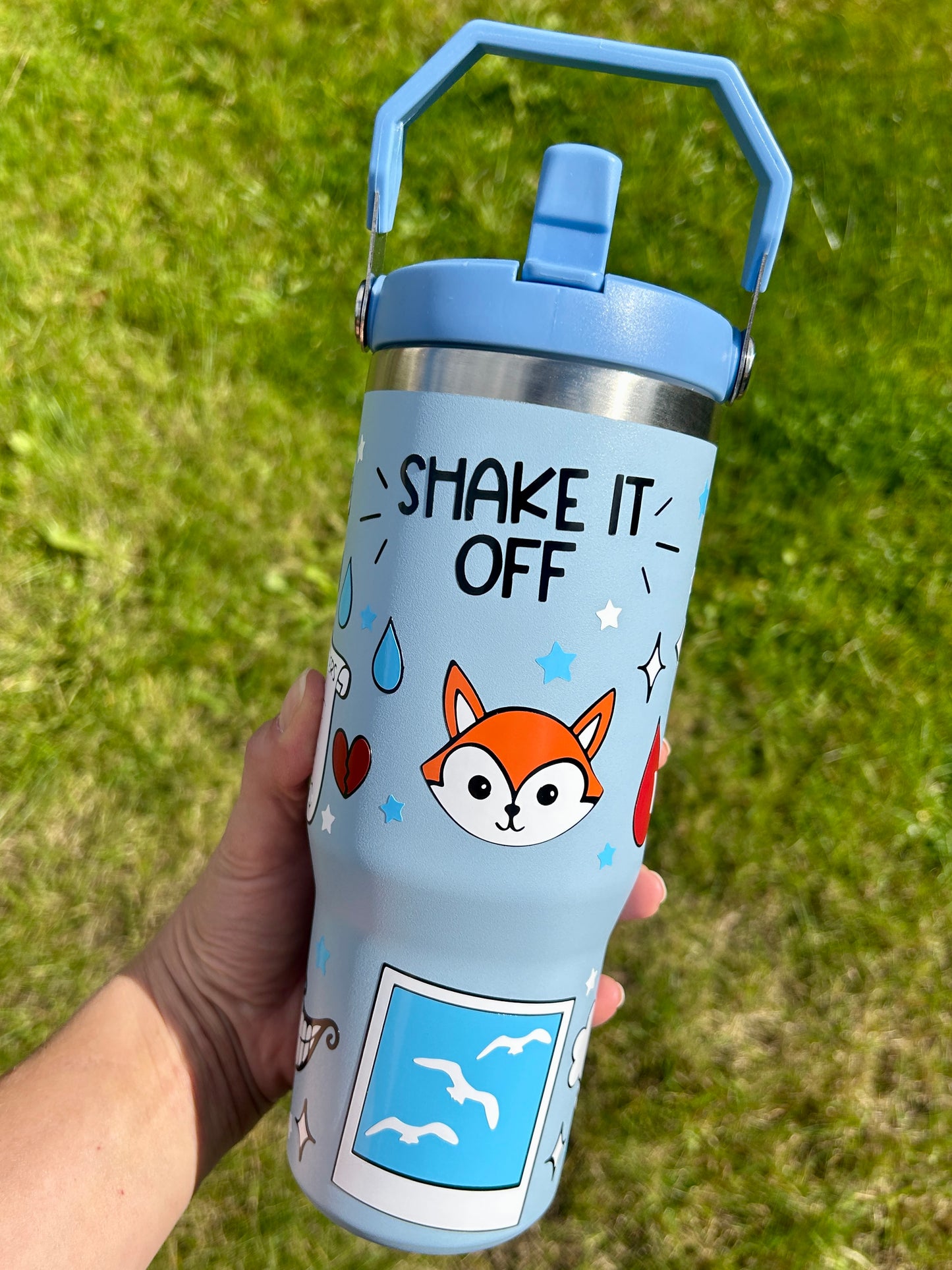 1989 inspired - light blue - 30oz tumbler