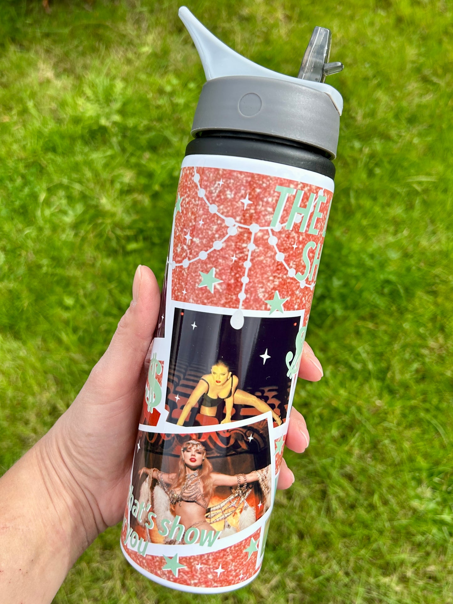 TS Showgirl album inspired 750ml water bottle