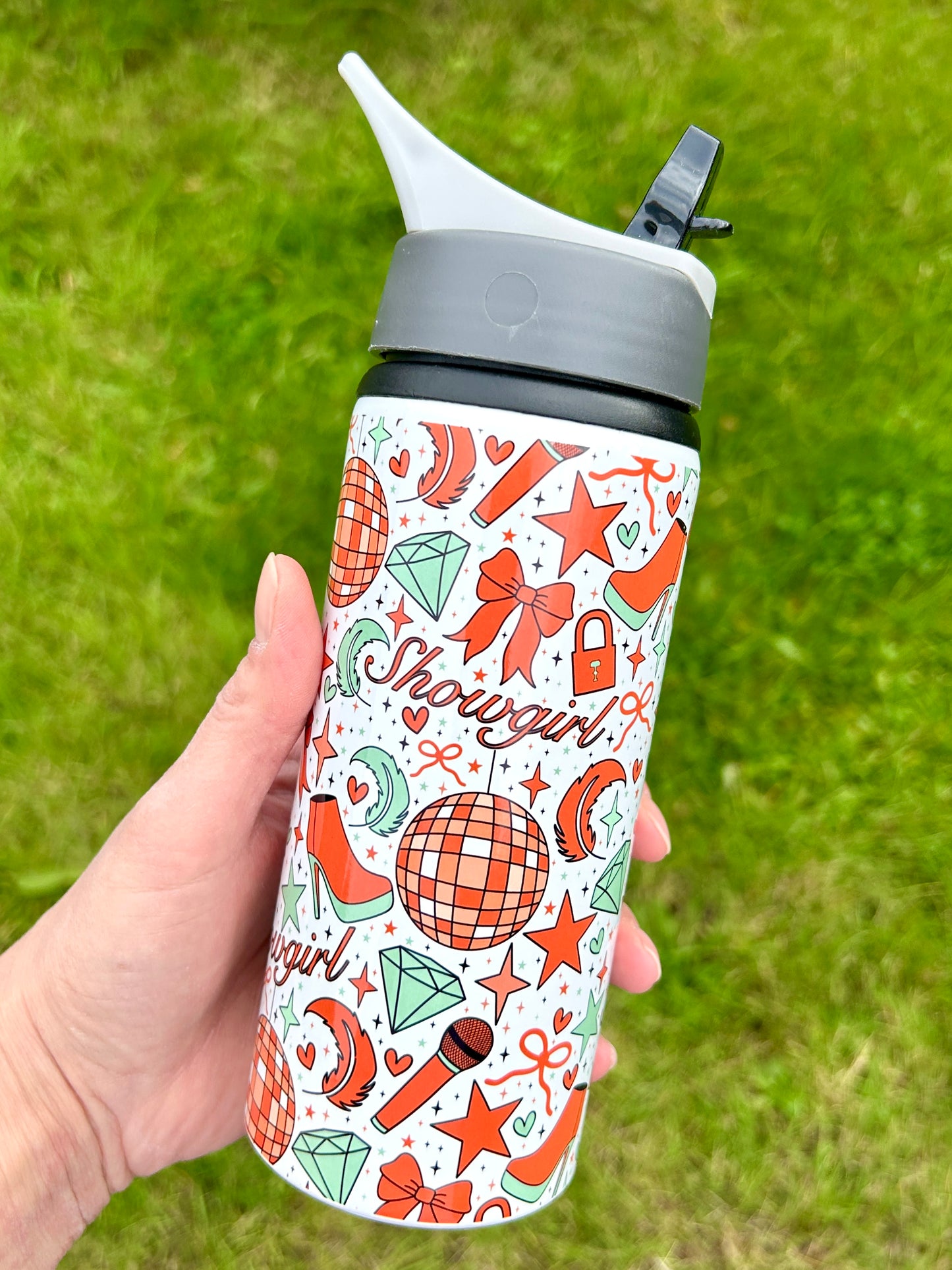 TS Showgirl inspired water bottle