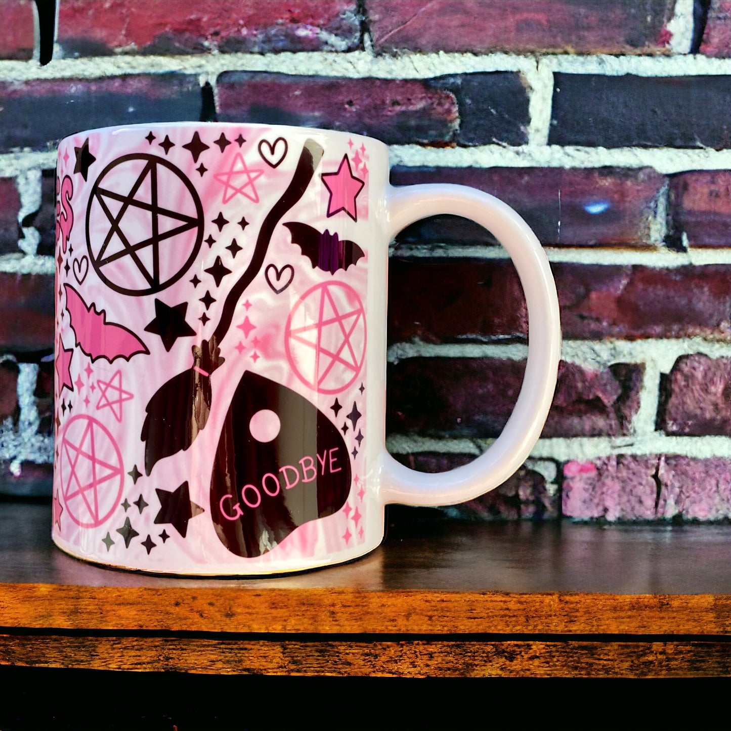 Pink Witches Brew mug