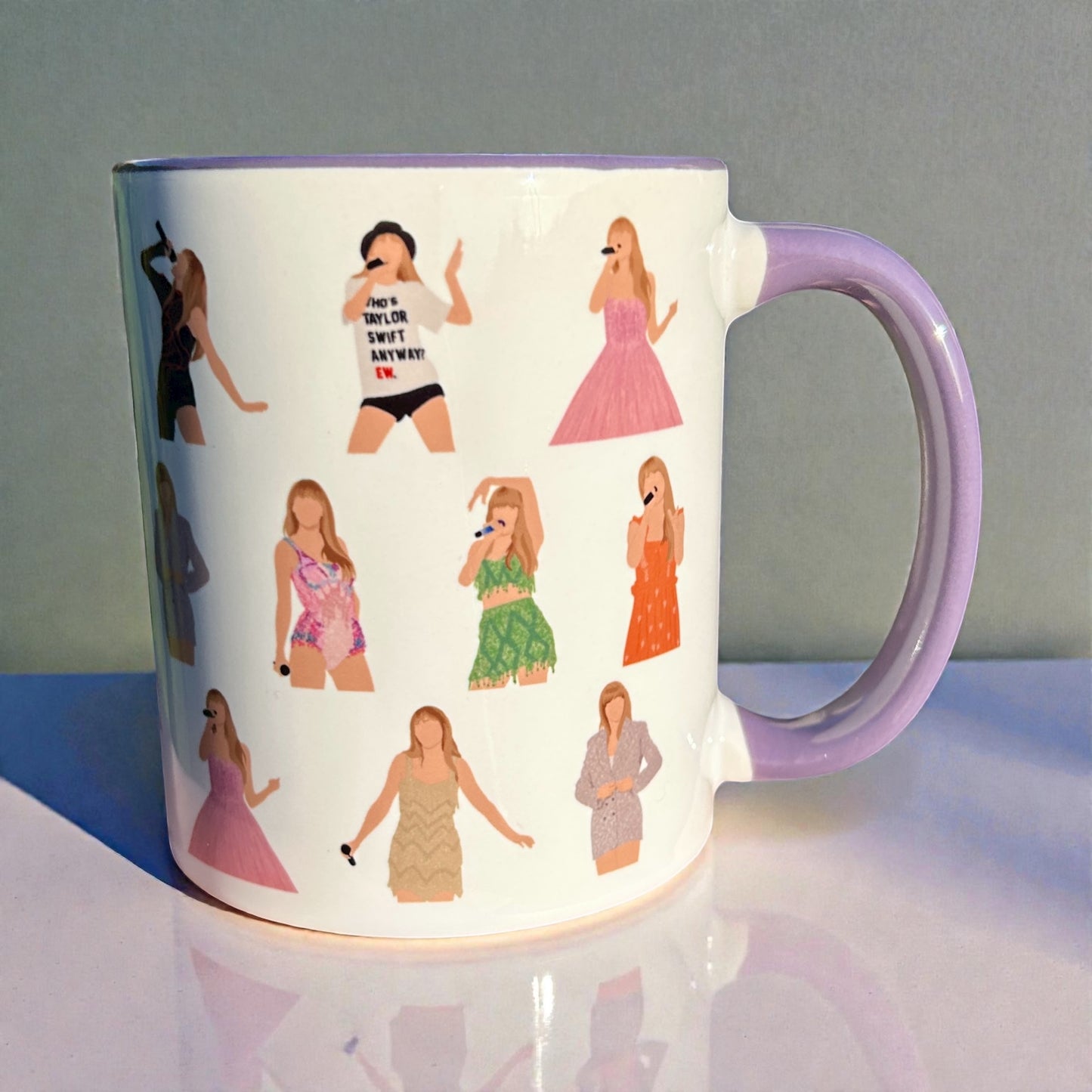 Eras Outfits mug pink or purple