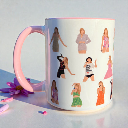 Eras Outfits mug pink or purple