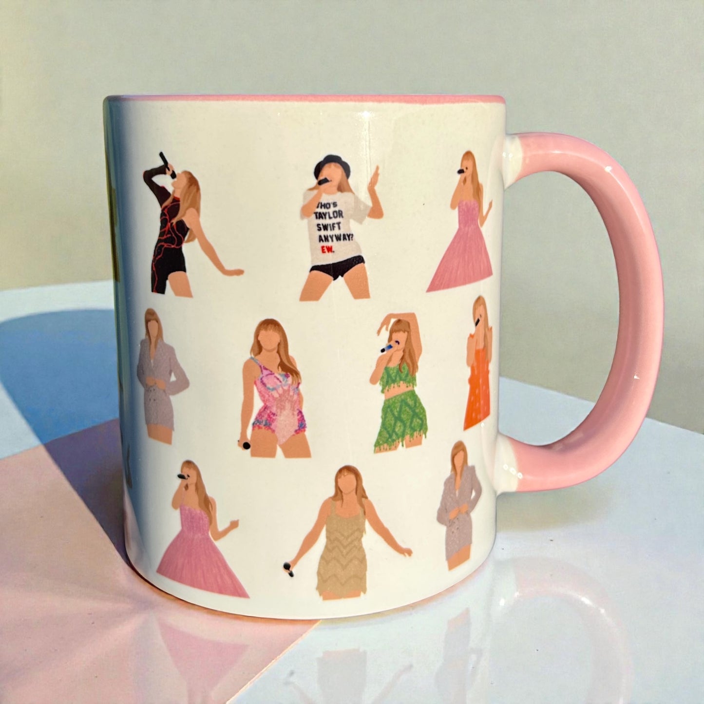 Eras Outfits mug pink or purple