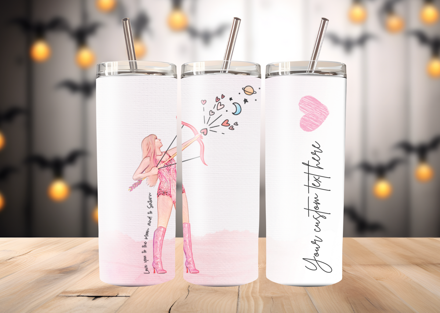 TS Archer inspired skinny tumbler Personalised option available