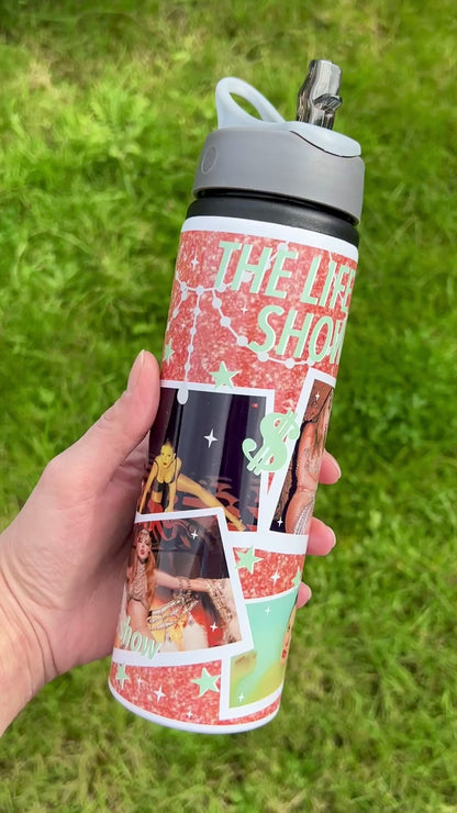 TS Showgirl album inspired 750ml water bottle