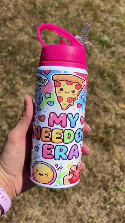 Needoh Era pink 600ml water bottle
