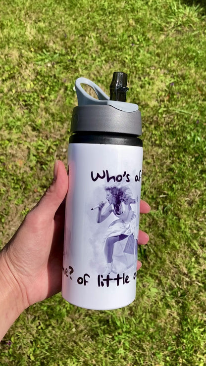 Taylor Swift TTPD lyrics inspired water bottle