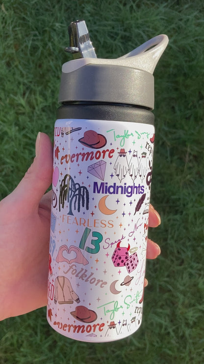 TS albums inspired water bottle 600ml
