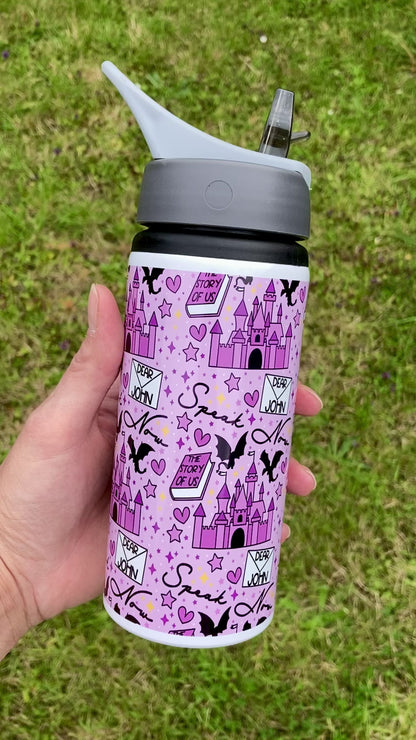 TS Speak Now lyrics inspired water bottle