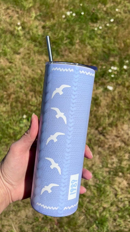 TS Cardigan inspired skinny tumbler 1989