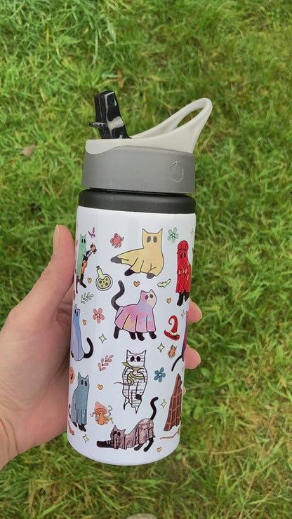 TS Eras Cats water bottle 600ml